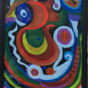 "Equinoccio". Técnica: Acrílico. Medidas: 27 x 34 cms. Año: 2023.