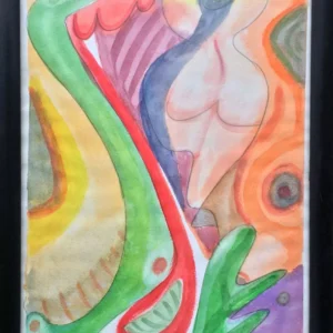 "Turisteando" Acuarela 24x34 cm. 2014