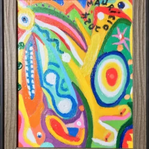 "Allegro Numero 2" Oleo/Cartón 20x25 cm. 2024