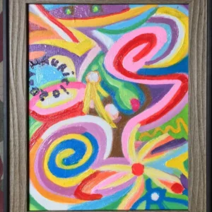 "Allegro" Número 1 Oleo/Cartón 20x25 cm. 2024