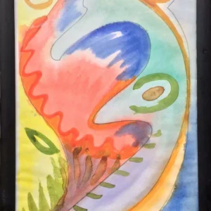 "Flor De Un Dia" Acuarela 24x34 cm. 2014