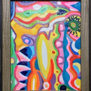"Allegro Número 11". Técnica: Óleo / Cartón" Medidas: 20 x 25 cm. Año: 2024.