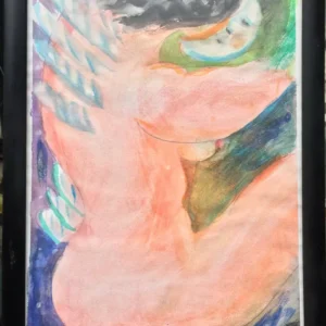 "Angela de la Luna" Acuarela 24x34 cm. 2013