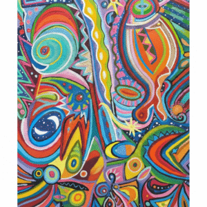 “Zodiacal” Oleo/Tela 100x100 cm.